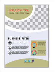  Modern Corporate Business Flyer Template – Professional, Clean, and Fully Editable Design.