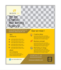  Modern Corporate Business Flyer Template – Professional, Clean, and Fully Editable Design.