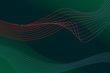 Abstract flowing lines background with gradient color effects suitable for modern digital designs
