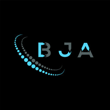 BJA letter logo creative design. BJA unique design.