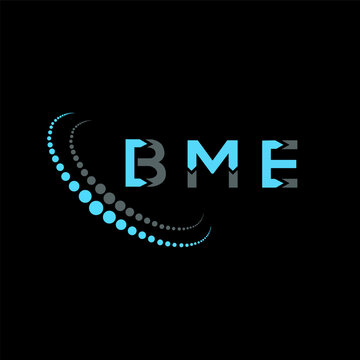 BME letter logo creative design. BME unique design.