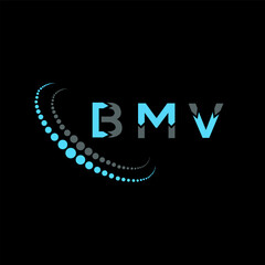 BMV letter logo abstract design. BMV unique design. BMV.