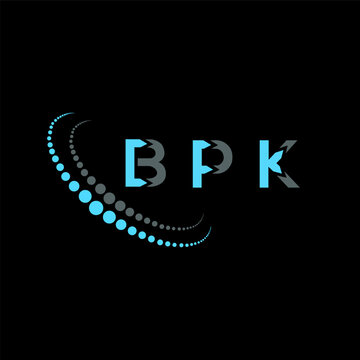 BPK letter logo abstract design. BPK unique design. BPK.