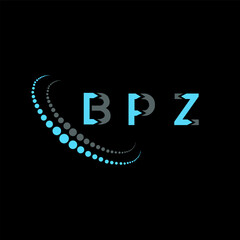 BPZ letter logo abstract design. BPZ unique design. BPZ.