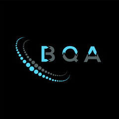 BQA letter logo abstract design. BQA unique design. BQA.