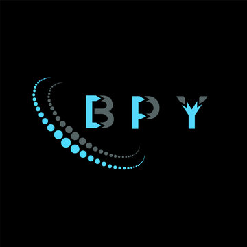 BPY letter logo abstract design. BPY unique design. BPY.