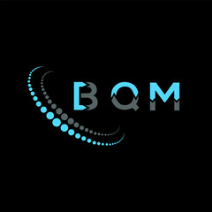BQM letter logo abstract design. BQM unique design. BQM.