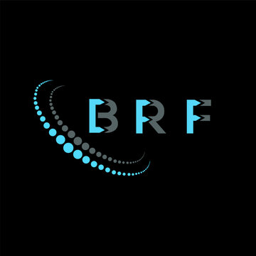 BRF letter logo abstract design. BRF unique design. BRF.