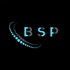 BSP letter logo abstract design. BSP unique design. BSP.