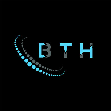 BTH letter logo abstract design. BTH unique design. BTH.