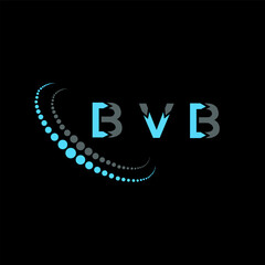 BVB letter logo abstract design. BVB unique design. BVB.