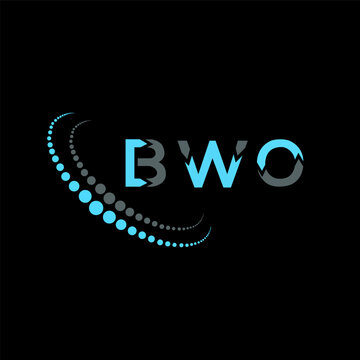 BWO letter logo abstract design. BWO unique design. BWO.