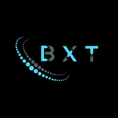 BXT letter logo abstract design. BXT unique design. BXT.