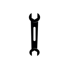 Black key vector icon, element for mechanic template