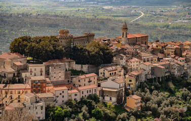 Monteroduni, Molise. Spectacular spring views