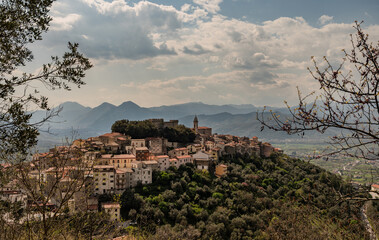 Monteroduni, Molise. Spectacular spring views