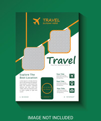 discover your travel flayer design
