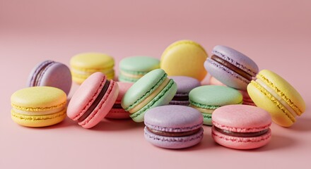 Pastel Macarons Still Life Photography