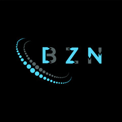 BZN letter logo abstract design. BZN unique design. BZN.