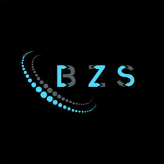 BZS letter logo abstract design. BZS unique design. BZS.