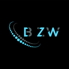 BZW letter logo abstract design. BZW unique design. BZW.