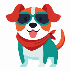 cartoon, animal, panda, dog, illustration, vector, bear, puppy, cute, character, cow, pet, funny, christmas, art, fun, love, baby, drawing, mammal, design, toy, happy, holiday, heart