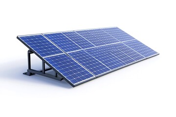 Solar panel system for home renewable energy blue photovoltaic cell technology clean power generation