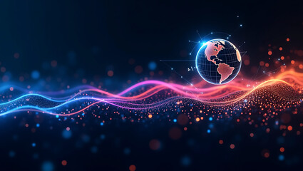 Digital Transformation concept showcasing AI artificial intelligence and big data technology for business innovation