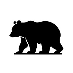 Fototapeta premium bear silhouette