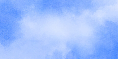 Abstract watercolor sky blue background texture. Blue watercolor vector illustration. Grunge blue background. Abstract watercolor blue background.