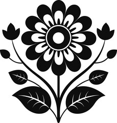 A comprehensive collection of black and white vector floral and ornate decorative design elements, featuring a variety of intricate patterns, flourishes, and symmetrical motifs