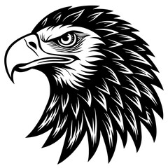 eagle head vector