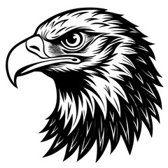 eagle head vector
