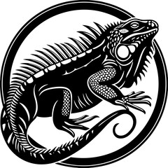 silhouette of a dragon