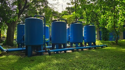 water supply is provided for water storage for public service