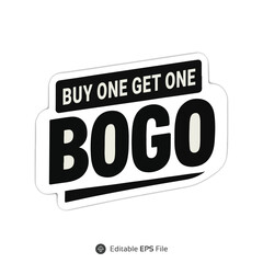 Promotional sticker with 