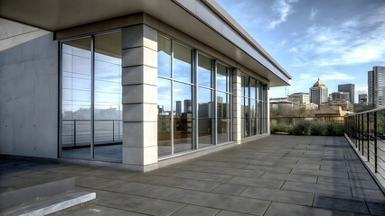 Obraz premium Modern Building Architecture