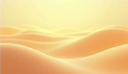 Abstract orange and yellow waves create a sun-kissed, golden texture, perfect for a vibrant summer design illustration
