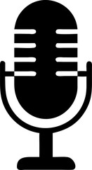 microphone icon vector illustration