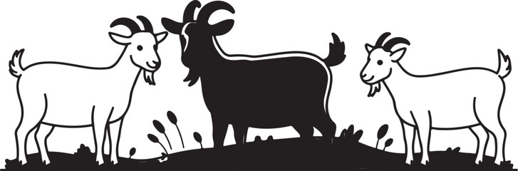 Goat Silhouette