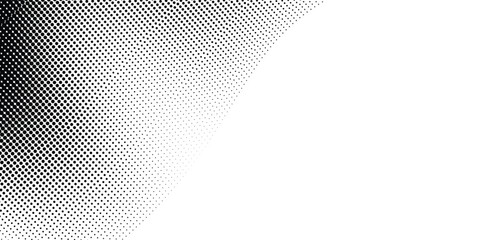 Light gradient halftone dots grunge wide background shape dots modern art