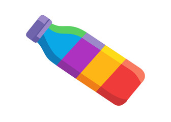 vector illustration of a bottle