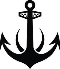 anchor on white background