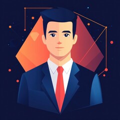 Confident Modern Businessman Portrait