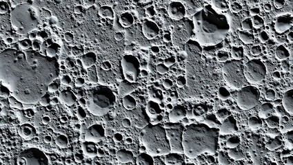 Moon surface texture lunar craters space exploration astronomy science detailed surface view background
