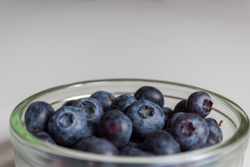 Fresh Blueberries perfect for healthy snack.