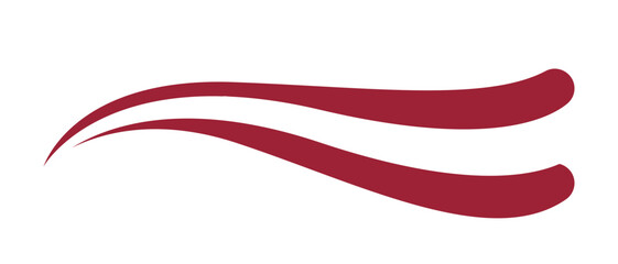 Latvia flag, Latvians flag tricolor curvy design, Latvia wavy flag. Vector illustration and PNG transparent