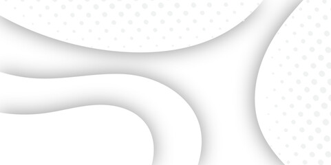 Black and white Seamless abstract white papercut background.