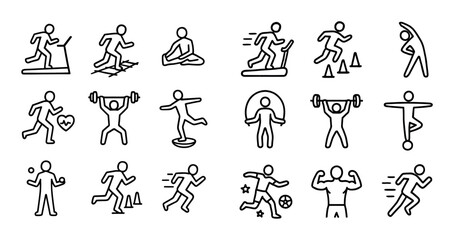 Physical Education Icons