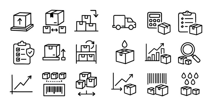 Inventory Management Icons